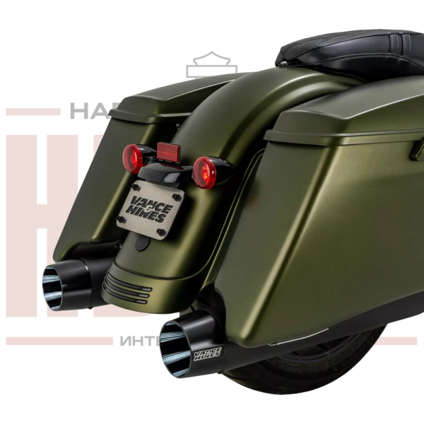 Выхлоп Vance & Hines Blackbird 450 Slip-On Mufflers 46792